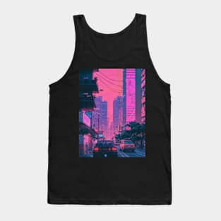 Retrowave vintage Tokyo Tank Top